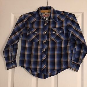 Boys Wrangler button-up